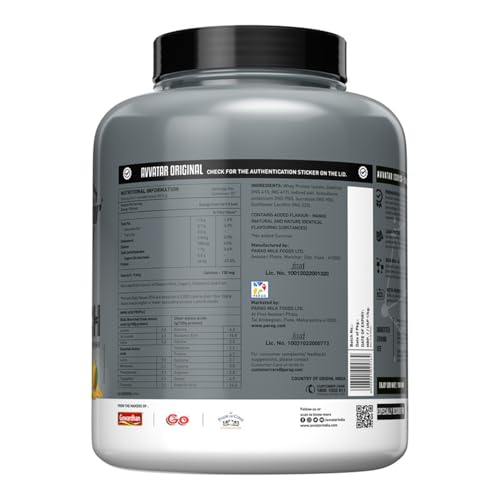 avvatar ISORICH WHEY PROTEIN | 2Kg | Mango Rush Flavour | 28.5g Protein- image 4