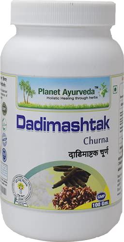 Planet Ayurveda Dadimashtak 100 Gm Churna, Abdominal Gas and Flatulence- image 2