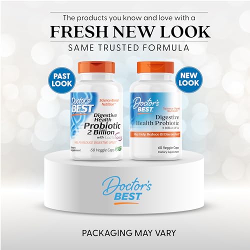 Doctor's Best Digestive Health Probiotic 2 Billion CFU with Lactospore- image 7