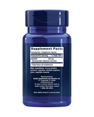Life Extension NAD+ Cell Regenerator Nicotinamide Riboside Capsules, 30- image 6