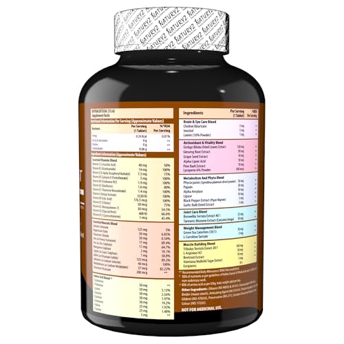 Naturyz Men's Sport Advanced Daily Immunity Supplement Specialized Mult- image 9