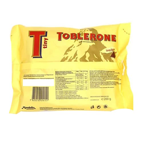 Toblerone Swiss Milk Chocolate with Honey & Almond Nougat 200 Grams- image 4