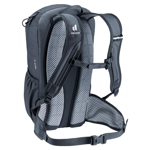 Deuter Unisex Black Velo 12L Backpack with Organized and Comfortable Lifestyle Day Pack for Explorers and Travellers
