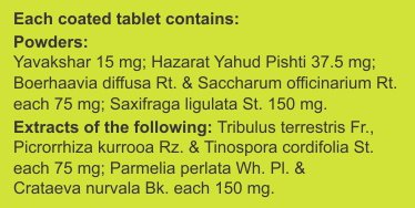 Charak Pharma Calcury Tablet to manage Kidney stones - 500 Tablets- image 2