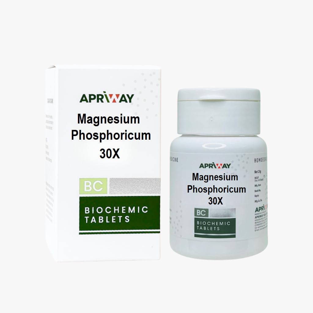 Magnesium Phosphoricum 30X Tablet 25gm Apriway