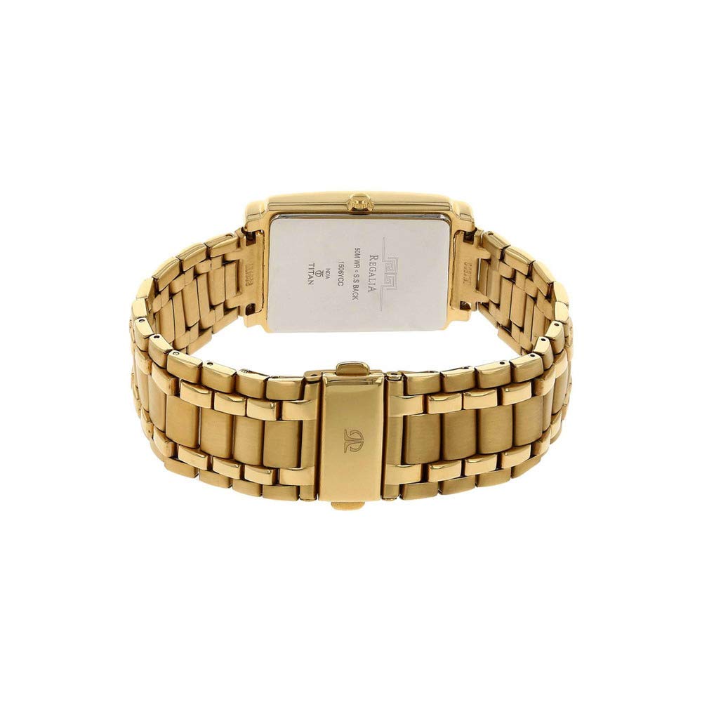 Titan Regalia Analog White Dial Men's Watch-NL1506YM01/NP1506YM01- image 4