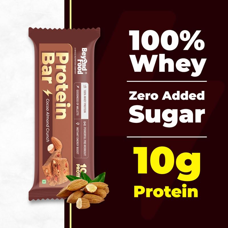 Beyond Food Protein Bar (Pack of 6) | 10gm Protein | 100% Whey Protein- image 7