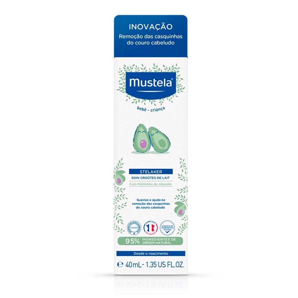 Mustela Stelaker/Cradle Cap Cream - 40ml/1.3oz - Gentle Solution for Cr- image 5