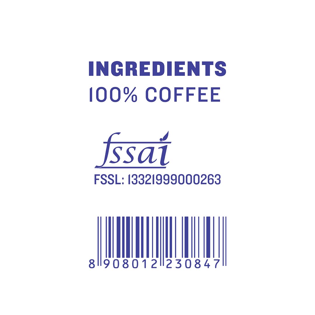 Sleepy Owl Ground Coffee for French Press | 100% Arabica Beans | Medium Roast - Original Flavour | Coarse Grind for Fresh Hot & Cold Brew | Premium Roasters | 250 gm | Chikmagalur Origin