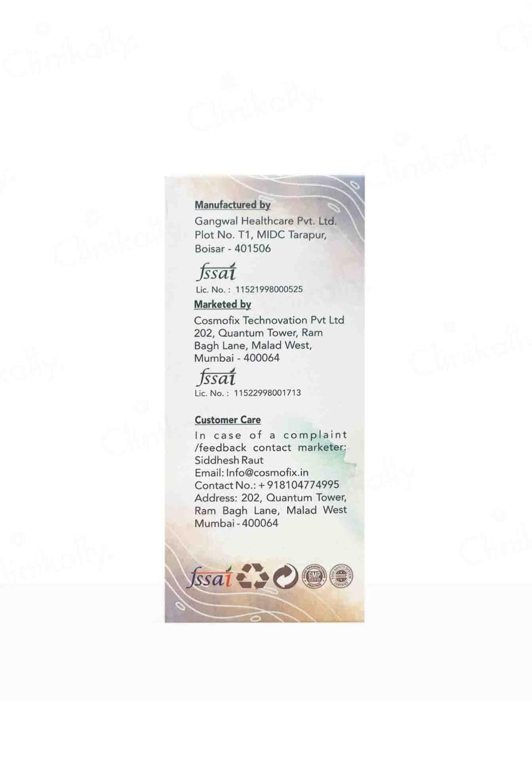 Cosmofix ProColl Slender Marine Collagen Coffee Powder, 4000mg Collagen with L-Carnitine