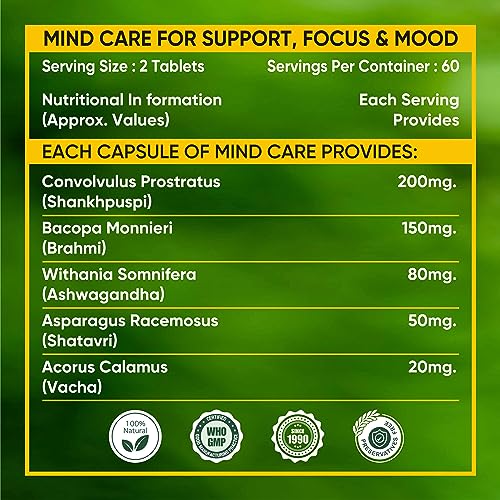 SEARCH WELLNESS Brain Booster For Kids & Adults 60 Capsules Pack of 1 |- image 8