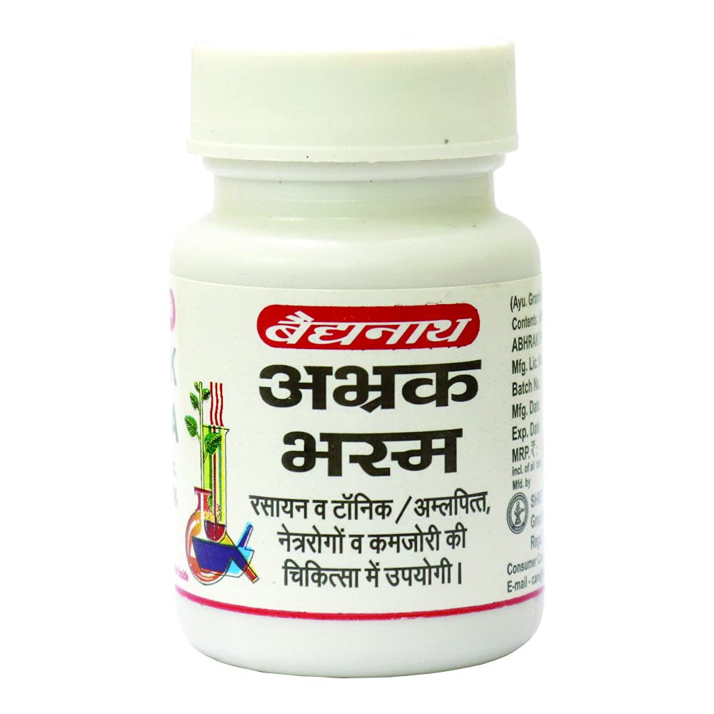 Baidyanath Abhrak Bhasma I Ayurvedic Respiratory Medicine I 10 GMS- image 4