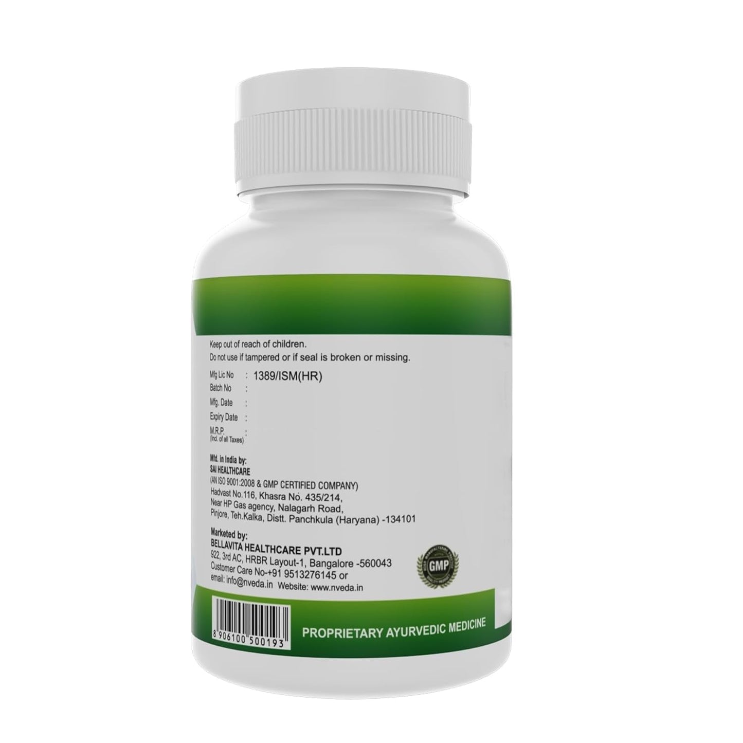 Nveda Kanchnar Guggulu Capsules | Ayurvedic Thyroid Support Supplement with Kanchanar Bark & Guggul | Supports Hormonal Balance & Metabolism | 60 Capsules
