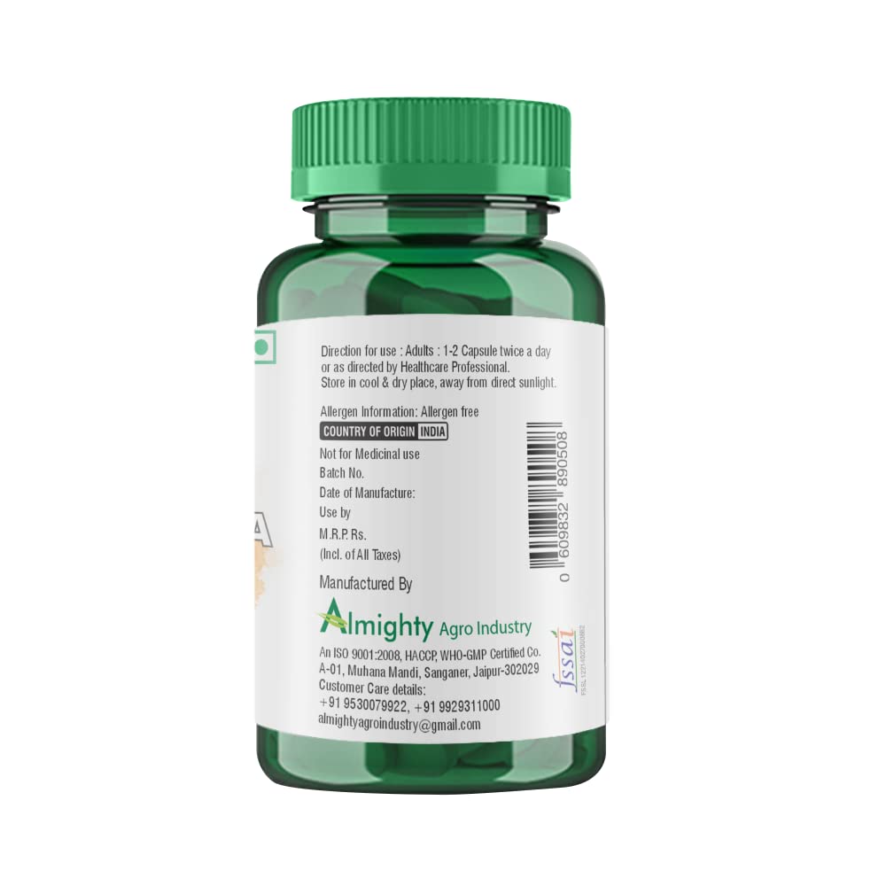 Alum Ashwagandha β 60 Veg Capsules