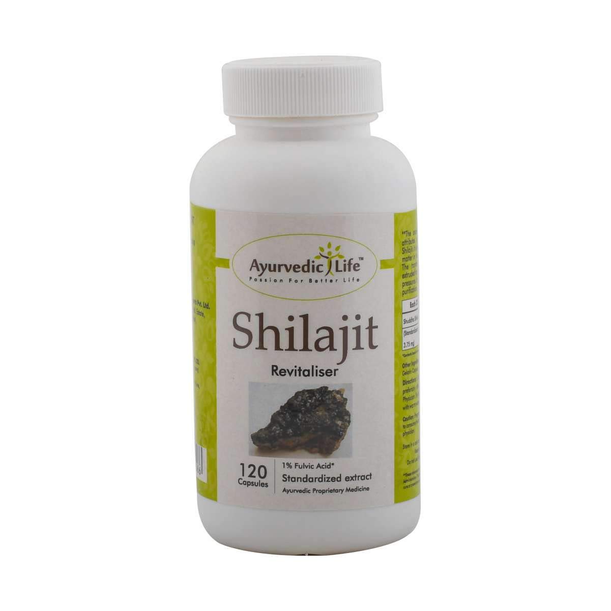 Ayurvedic Life Shilajit 120 capsule Pack of 2- image 4