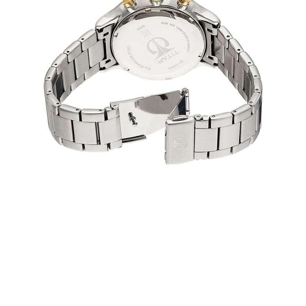 Titan Classique Analog White Dial Men's Watch NM90102BM01/NN90102BM01/N- image 3