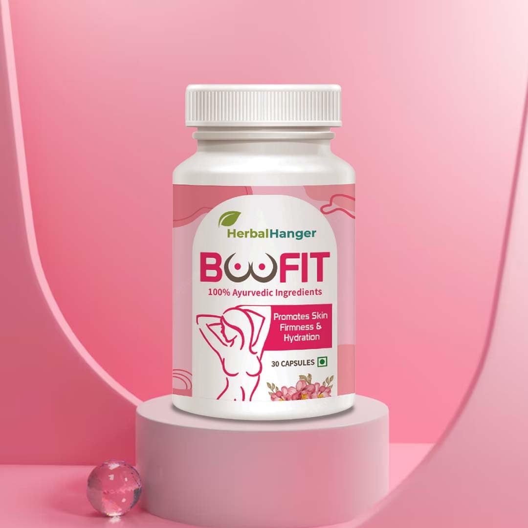 Herbal Hanger BooFit Ayurvedic Women's Skin Health, 30 Count