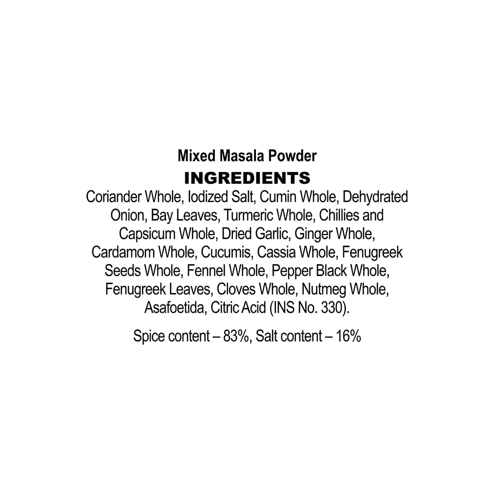 Catch Sabzi Masala, 100g