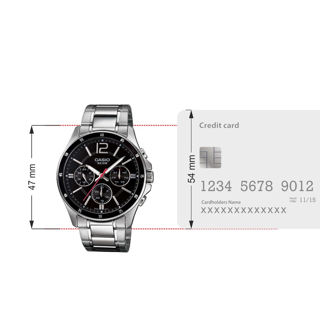 Casio Analog Black Dial Men's Watch - MTP-1374D-1AVDF (A832)