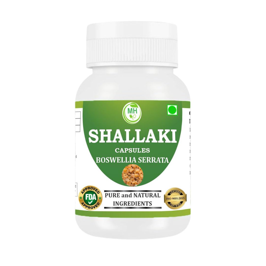 Morsan Healthcare SHALLAKI Capsules โ 60 Veg Capsules | Pure Boswellia Serrata Extract | Natural Ayurvedic Supplement for Joint & Mobility Wellness | Pack of 1