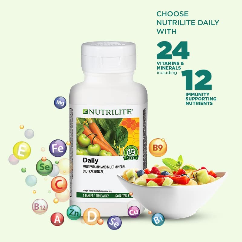 NUTRILITE Daily 120 tablets Multivitamin & Multimineral Tablet (120N Ta- image 3