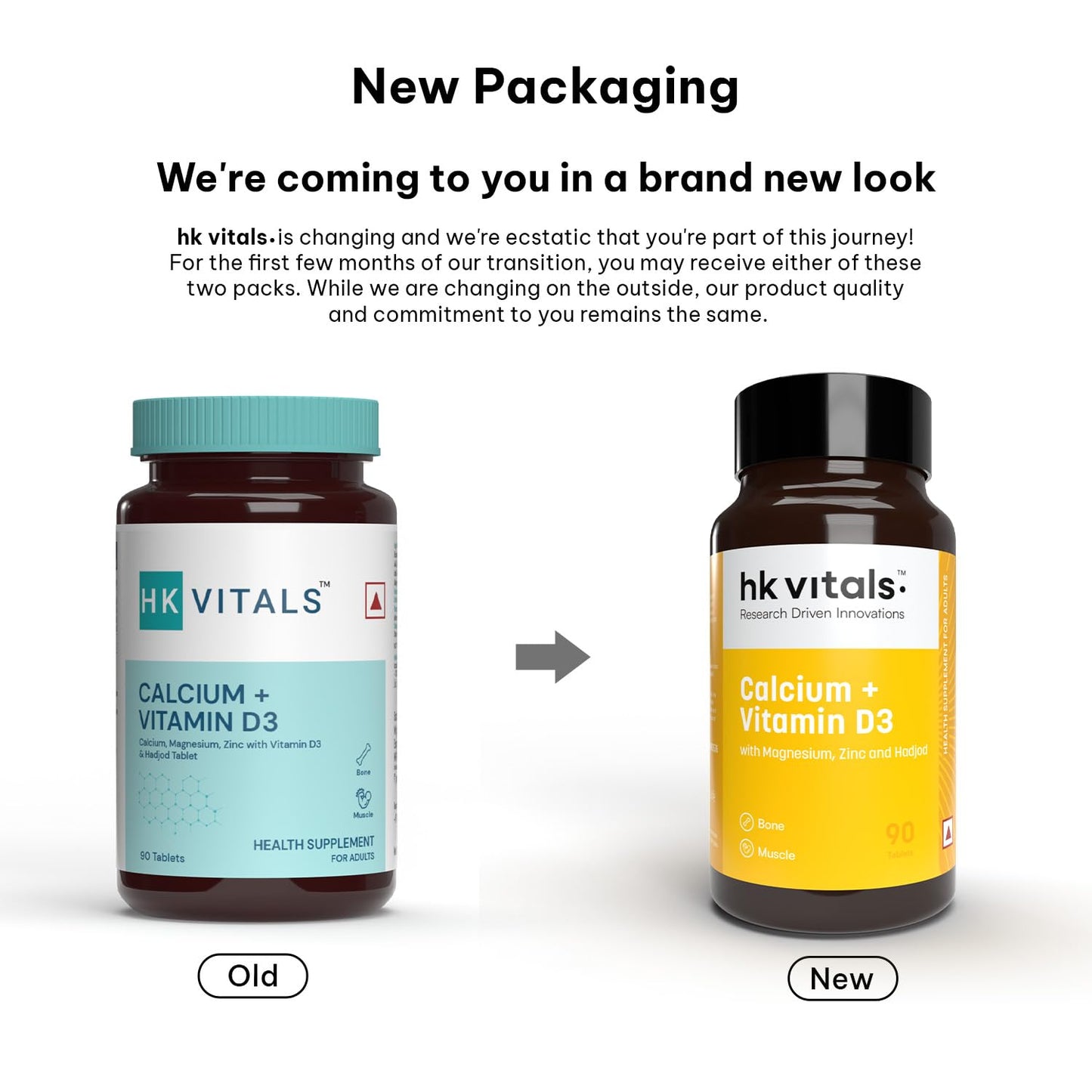 HealthKart HK Vitals Calcium + Vitamin D3 Supplement For Women & Men (9- image 9