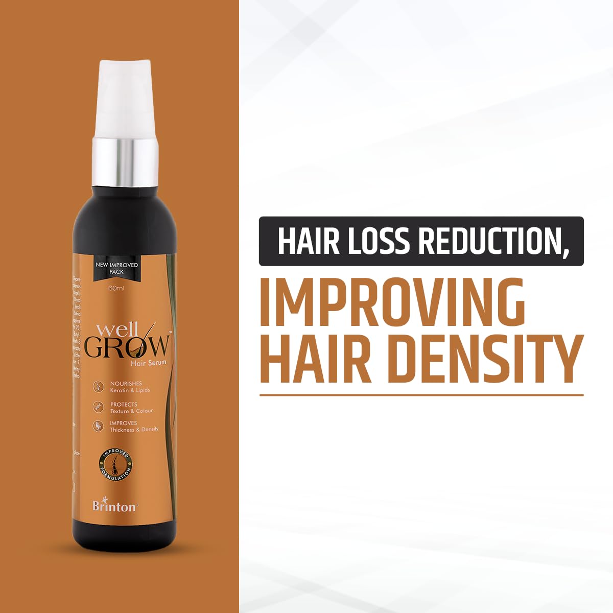 Brinton WellGrow Hair Growth Serum | for Men & Women 60 ml- image 6