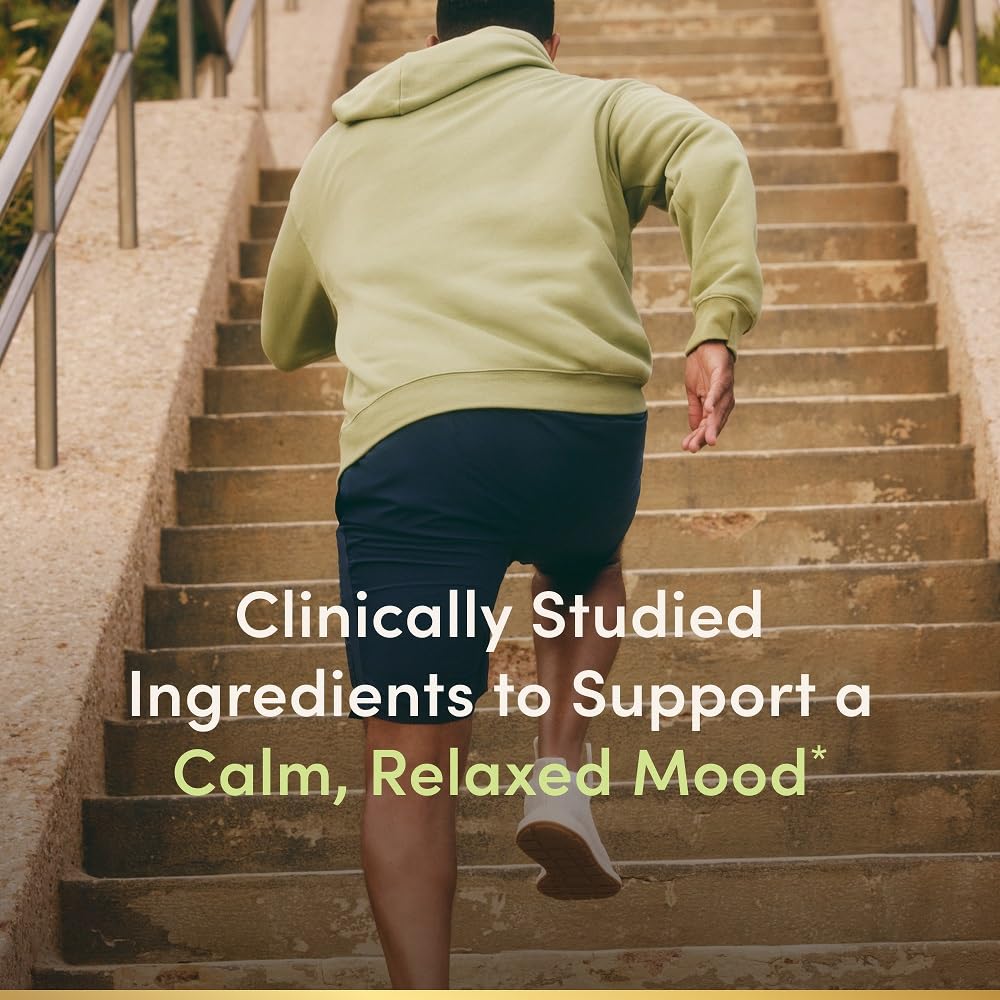 Nature's Bounty Anxiety and Stress Relief, Contains Ashwagandha and L-Theanine for Occasional Anxiety and Stress*, 50 Tablets