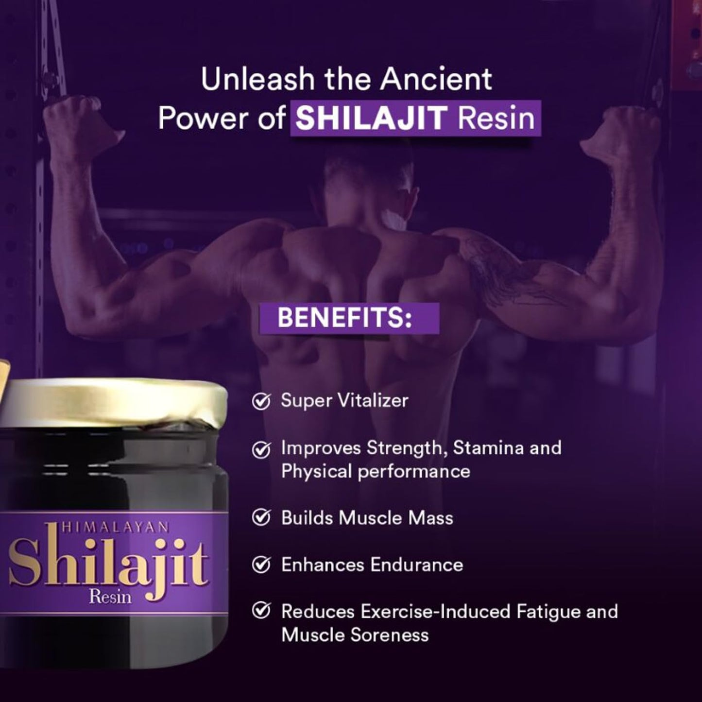 Baidyanath Siddhayu Himalayan Shilajit Resin – 20g x 2, Pack of 2