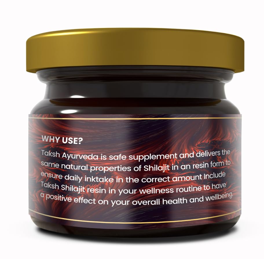 Taksh Ayurveda Shilajit/Shilajeet Resin 20g - Pack of 1- image 5