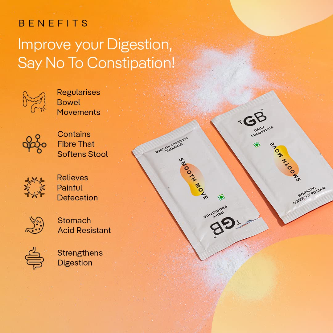 The Good Bug Smooth Move SuperGut Powder for Constipation Relief & Bowe- image 7