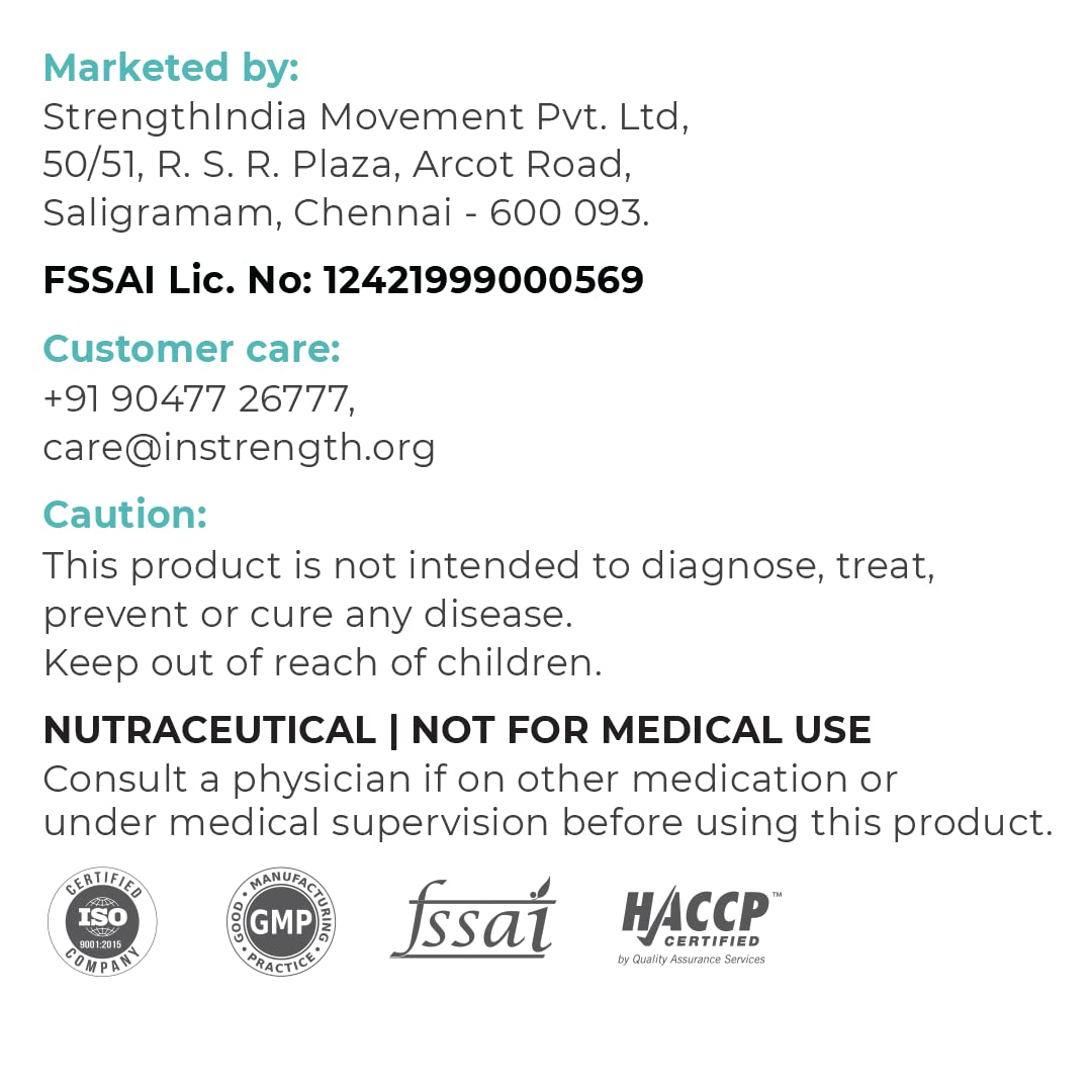 INSTRENGTH-EYE HEALTH (PEOPLE'S TRUSTED BRAND) - IMPROVE VISION & SOLVE EYE PROBLEMS & REDUCE THE RISK OF CATARACTS (VEG)-NO SIDE EFFECTS