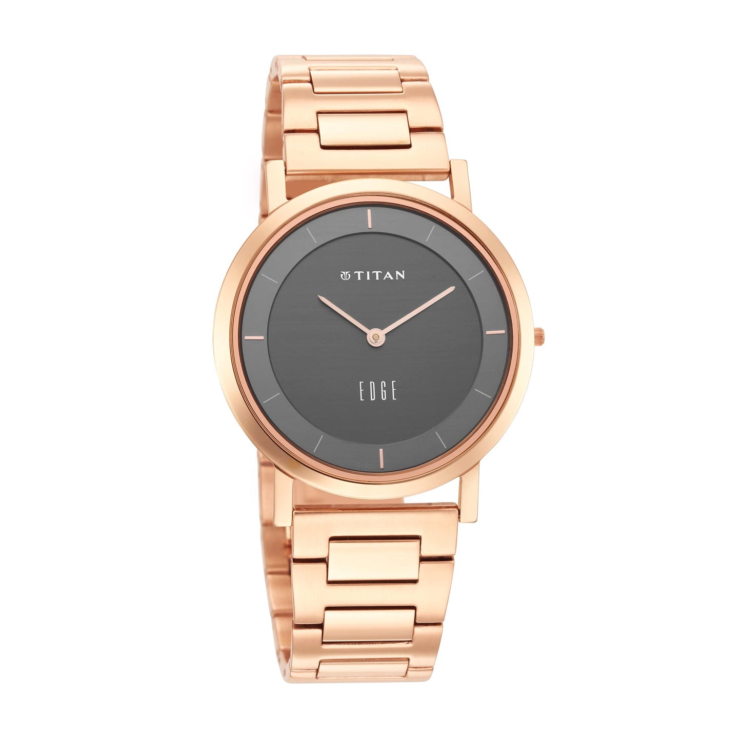 Titan Edge Metal Analog White Dial Men's Watch-1595WM01- image 5