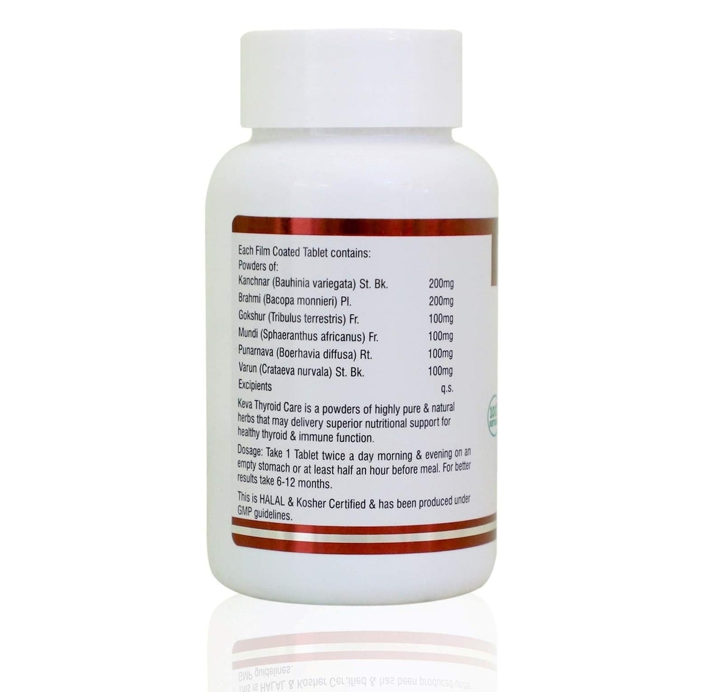 Keva Thyroid Care Tablets - Supports Thyroid Hormone Function, Healthy- image 7