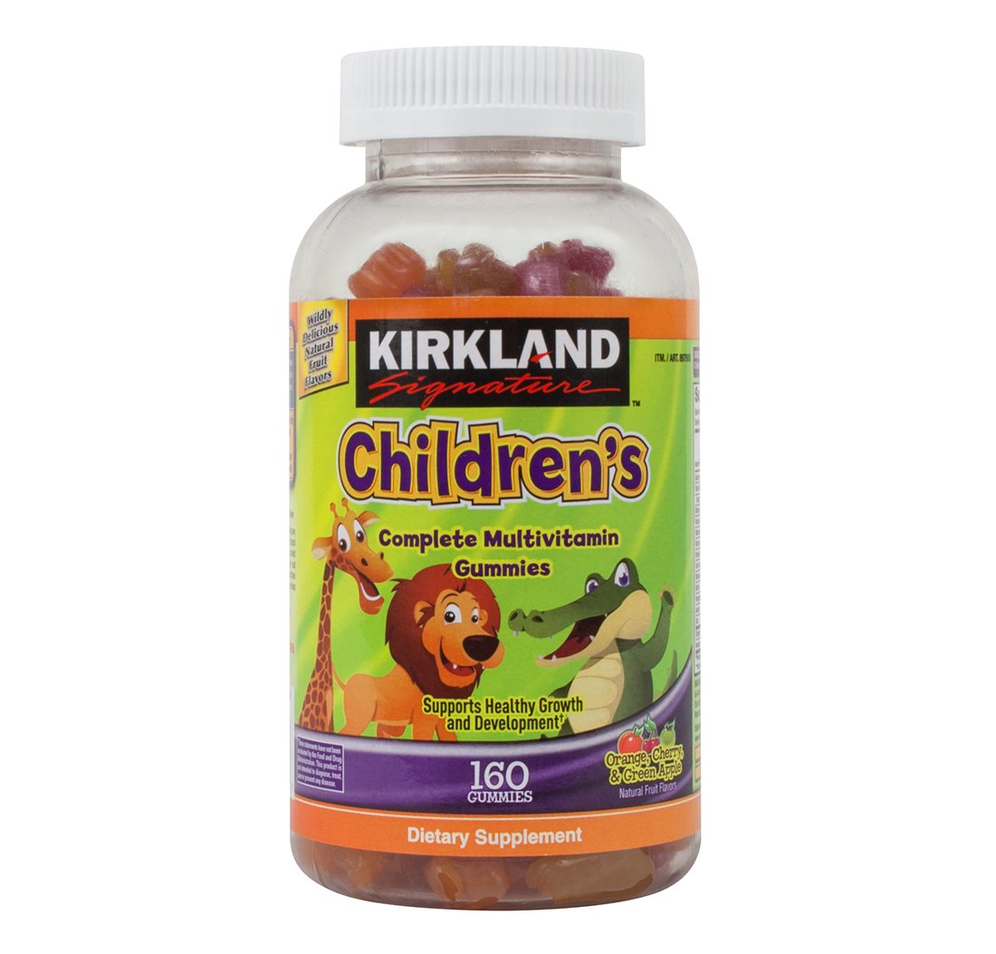 KIRKLAND CHILDREN'S COMPLETE MULTIVITAMIN GUMMIES 160 Gummies