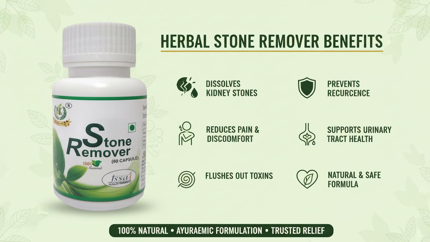 Naveenya Kaya Healthcare Stone Remover Capsule for Kidney Stones