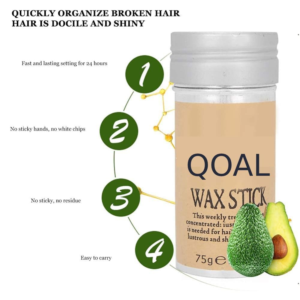 QOAL Hair Wax Stick, Wax Stick for Hair Women, Hair Finishing Stick, Wa- image 8
