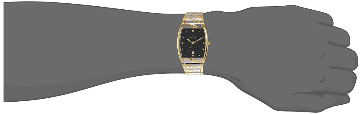 Titan Karishma Analog Black Dial Men's Watch -NM9315BM02 / NL9315BM02/NP9315BM02