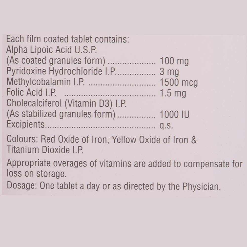 Nuroday- D3 - Strip of 15 Tablets