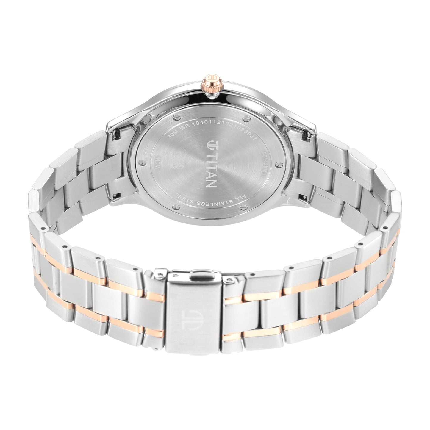 Titan Classique Slimline Silver Dial Analog with Date Stainless Steel S- image 5