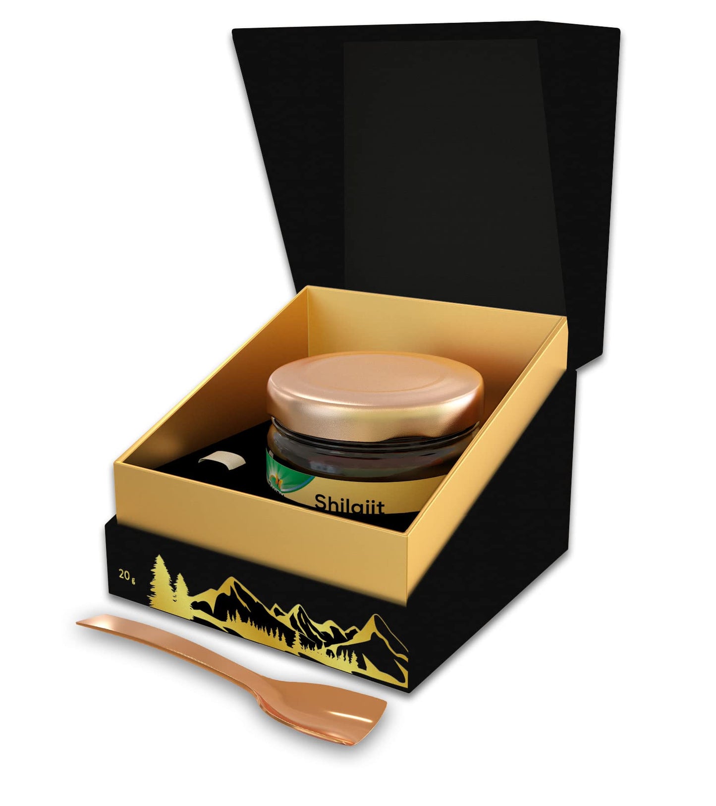 Zandu Pure Himalayan Shilajit Resin, 20 Grams (Pack of 1) | Natural & Ayurvedic| Helps Enhance Strength & Stamina | Maintains Overall Holistic Wellness, 40 Servings