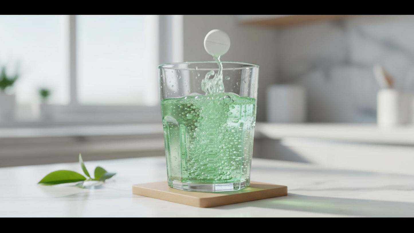 Herbal Green Tea Effervescent Tablets