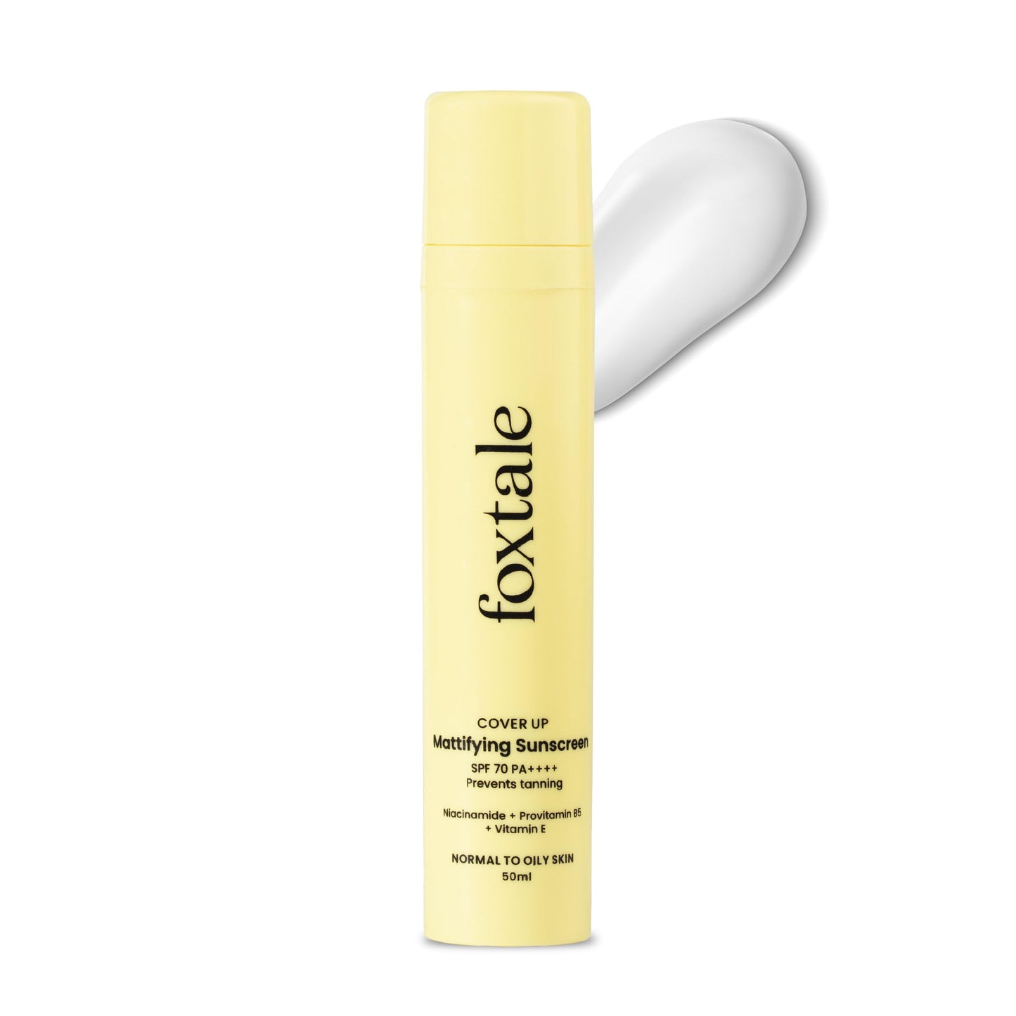 Foxtale Niacinamide Matte Sunscreen SPF 70+ PA++++, No White Cast, Non- image 8