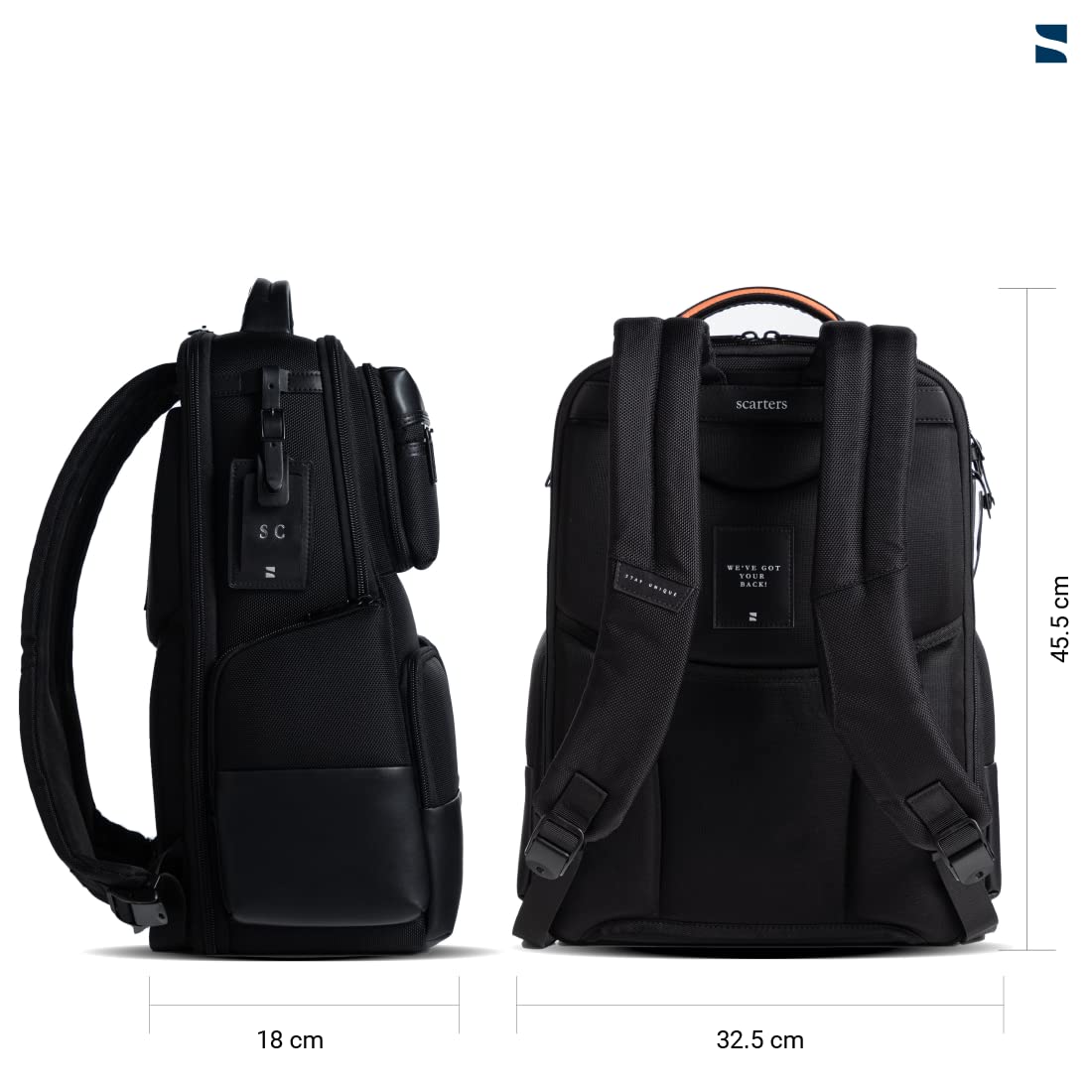 scarters Terminal T2 London - 16" Spacious Multi Compartment Laptop Bac- image 6