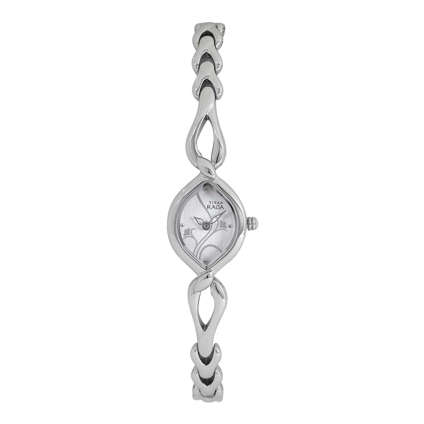 Titan Raga Stainless Steel Analog White Dial Women's Watch-Nm2455Sm01 /- image 7