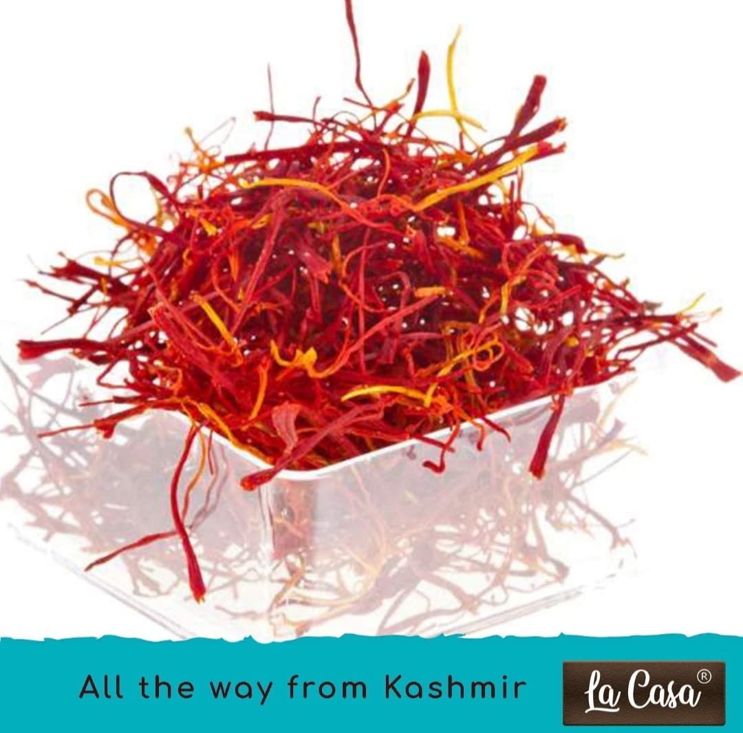 La Casa Original Lacha Kashmiri Saffron/Kesar | Combo Pack of 2 | For B- image 5