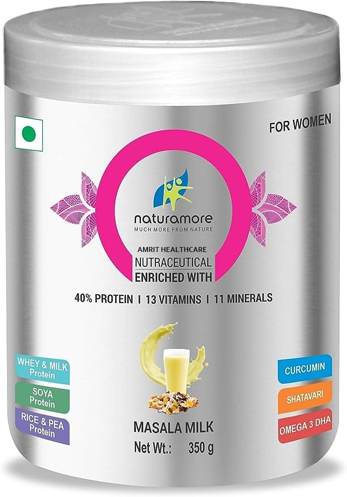 Amrit Healthcare Netsurf Naturamore for Women in French Vanilla flavour (with 40% protein) (400 g)