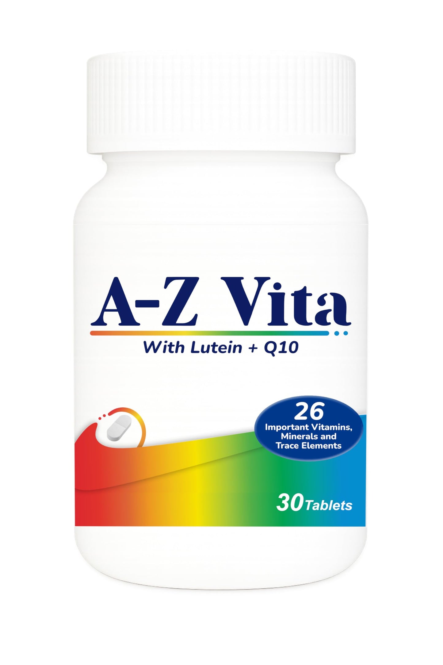Lilium A-Z Vital Multivitamin for Men & Women | Daily Energy & Immunity Support | 30 Tablets | with Zinc, Magnesium & Vitamin D | Best Multivitamin Supplement | Made in India