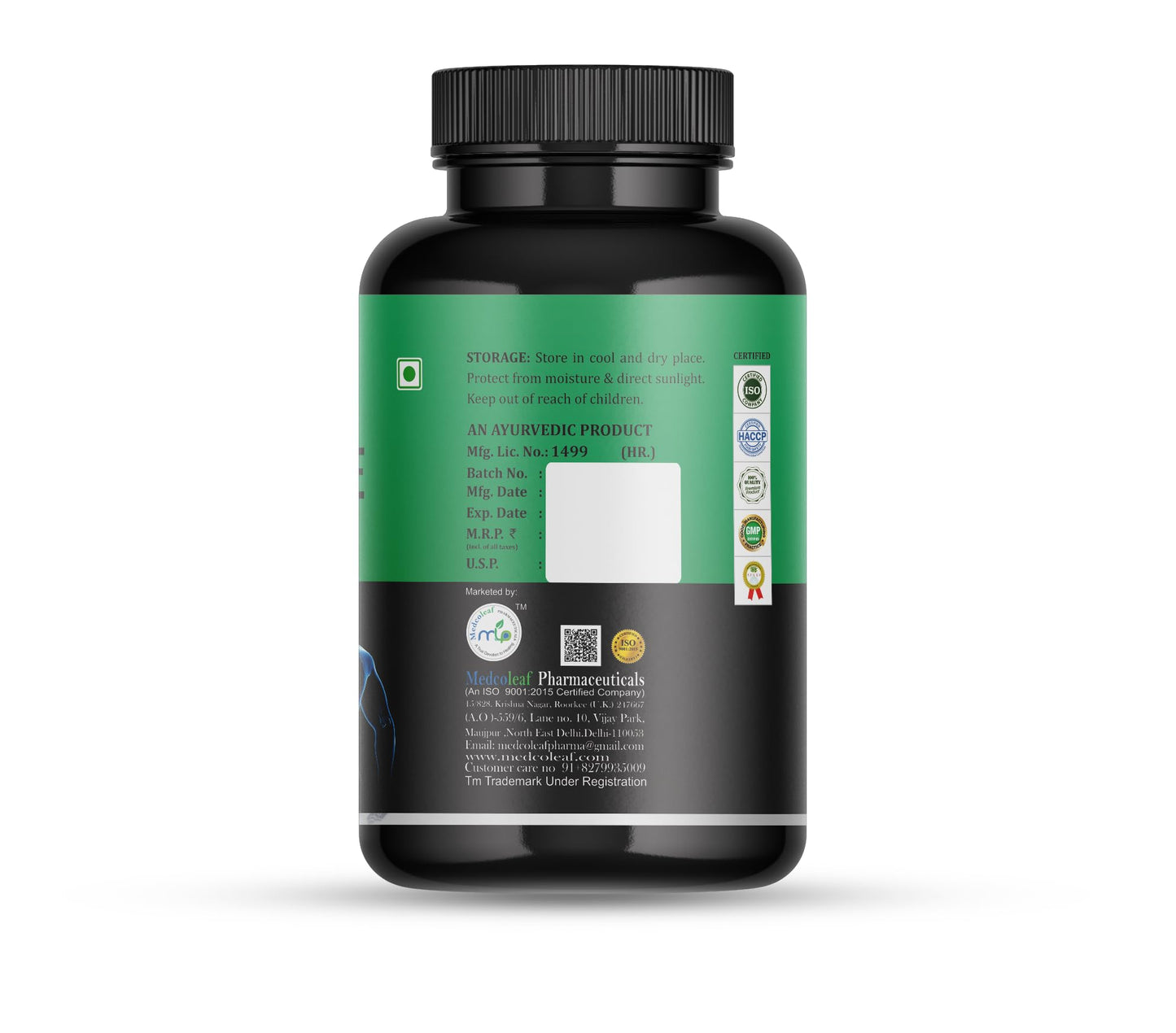 Chikitsya Joint Care Capsules for Joint Pain Relief | Boswellia, Curcumin and Triphala | Joint Support Supplement for Cartilage &Muscles Health| Increased Mobility For Men&Women-60 Veg Capsules