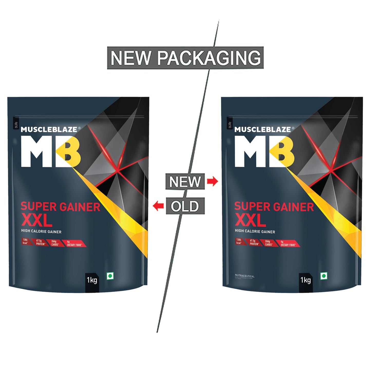 MuscleBlaze Super Gainer Xxl Powder (Chocolate Bliss,1 Kg / 2.2Lbs,10 S- image 8